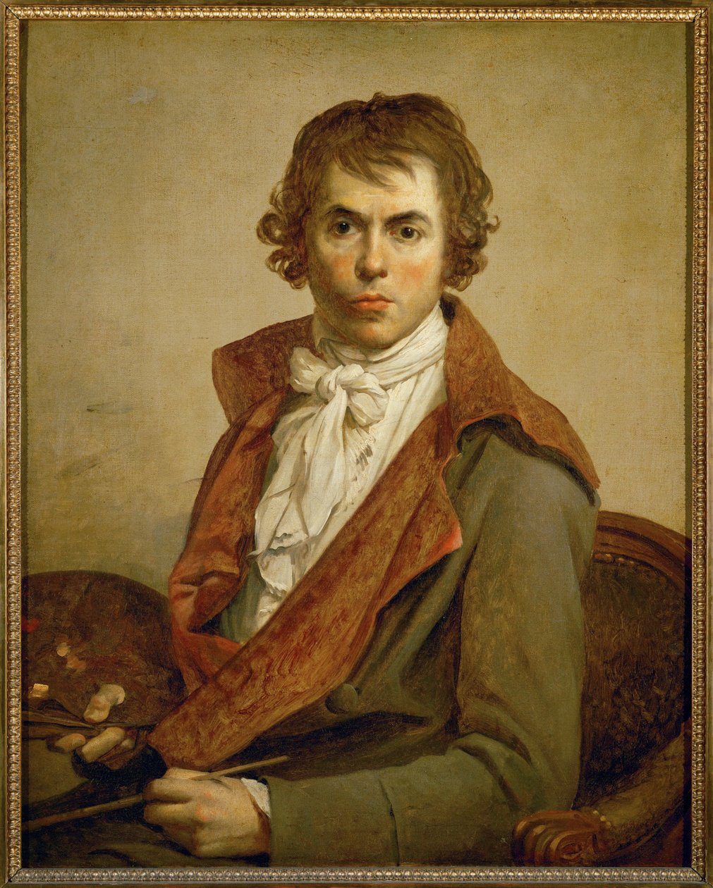 Jaques Louis David, autoportrait ... - Jacques Louis David