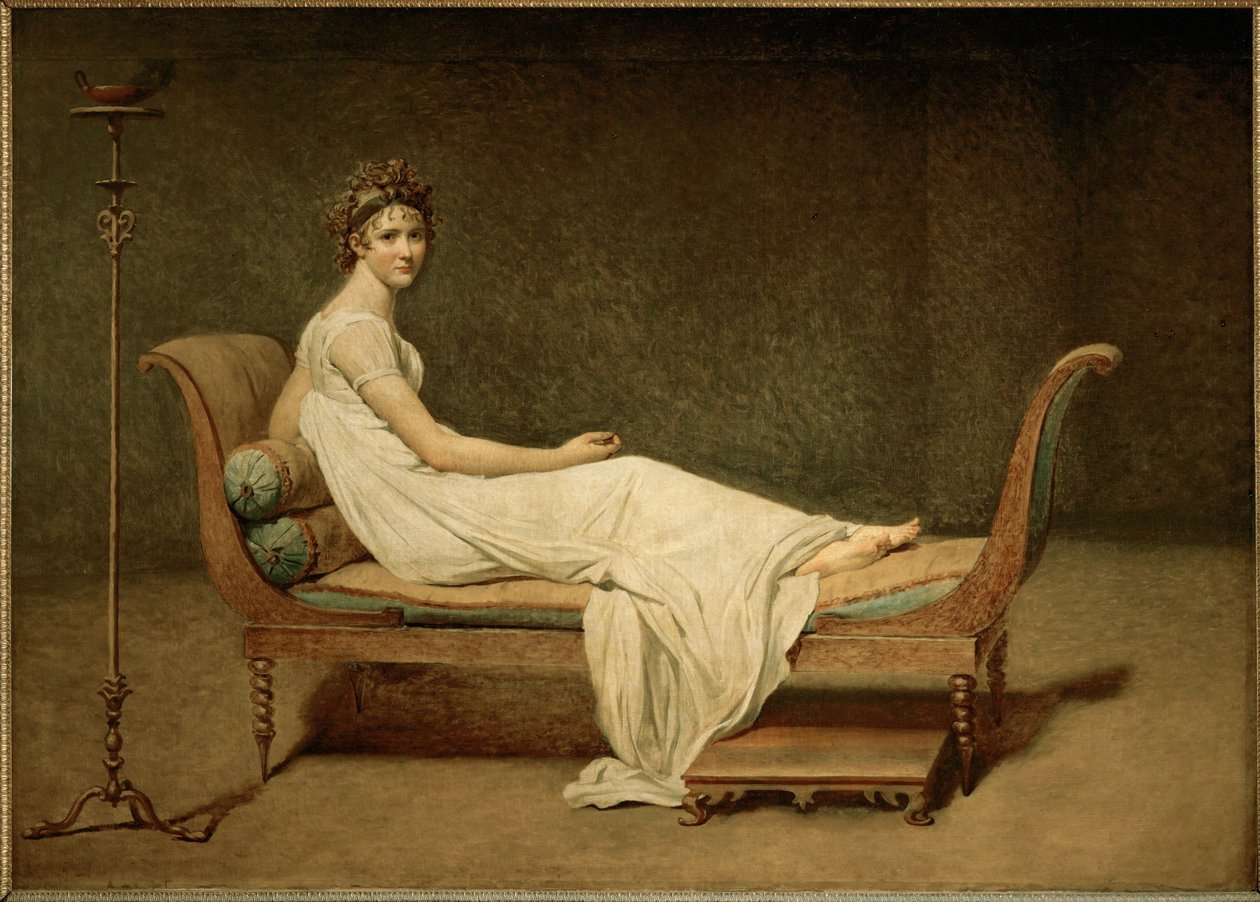 Mme Recamier née Julie Bernard ... - Jacques Louis David