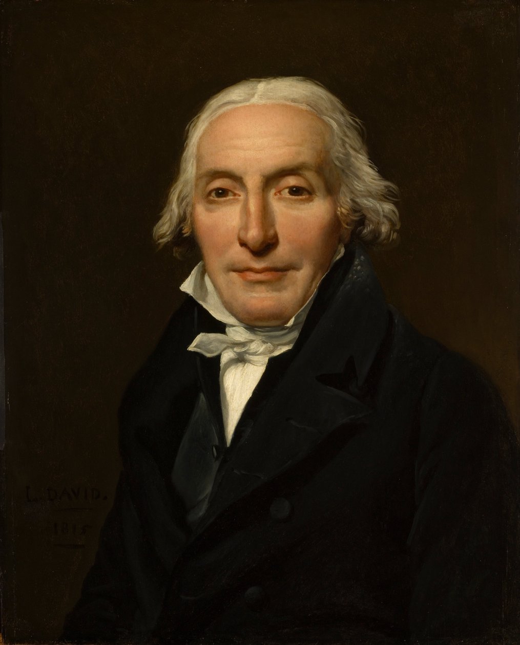 Portrait of Jean-Pierre Delahaye - Jacques Louis David