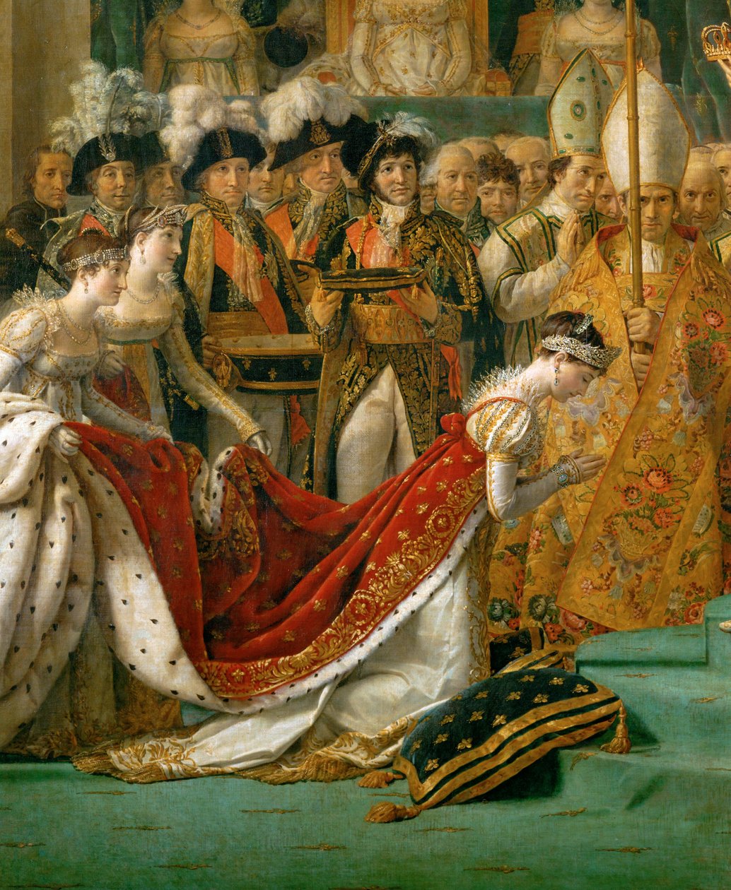 Sacre de Napoleon in Notre-Dame … - Jacques Louis David