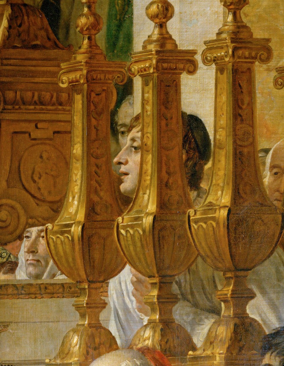 Sacre de Napoleon in Notre-Dame … - Jacques Louis David