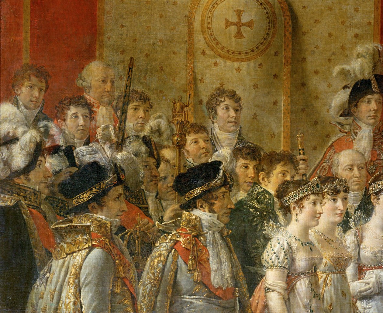 Sacre de Napoleon in Notre-Dame … - Jacques Louis David