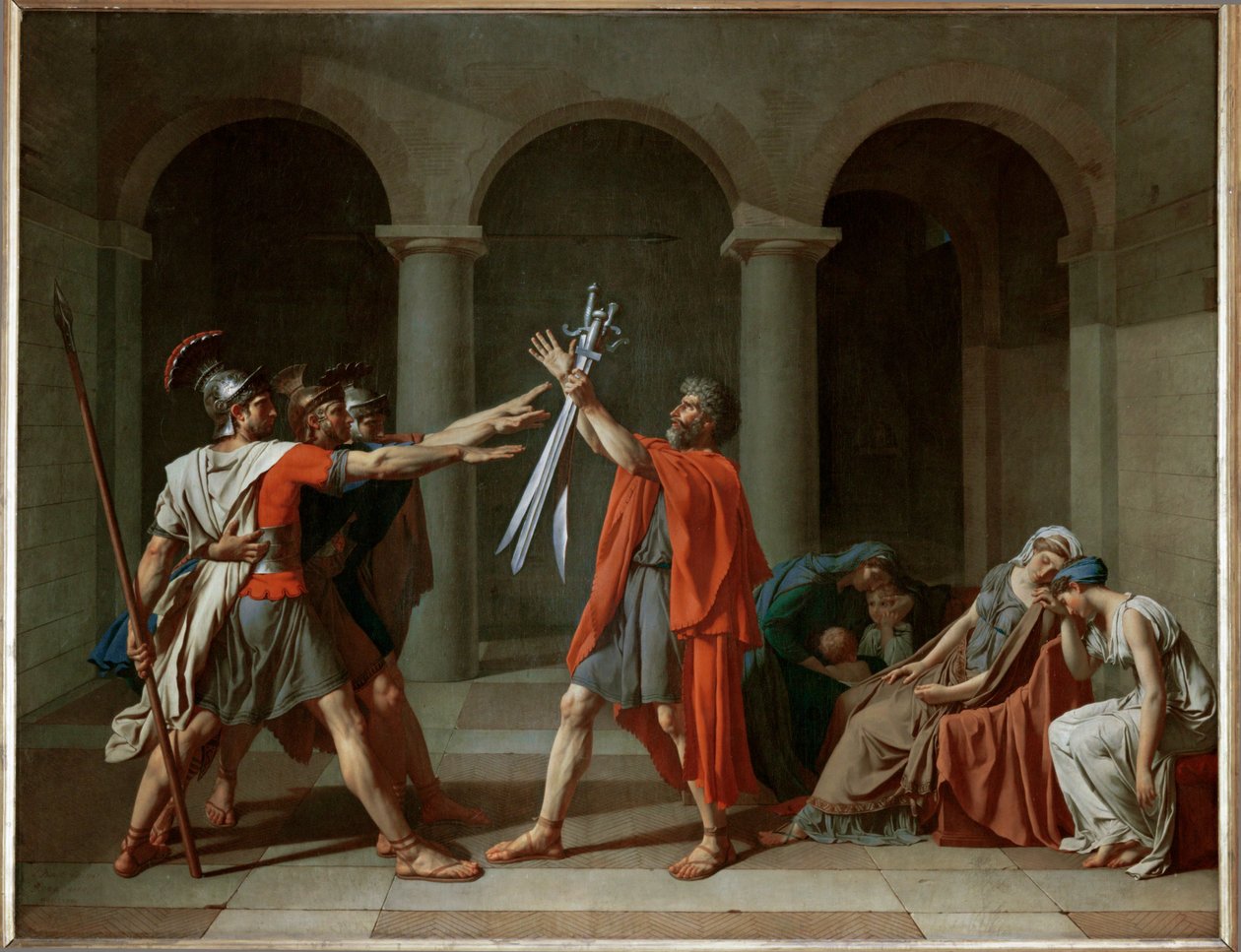 Le serment des Horaces ... - Jacques Louis David
