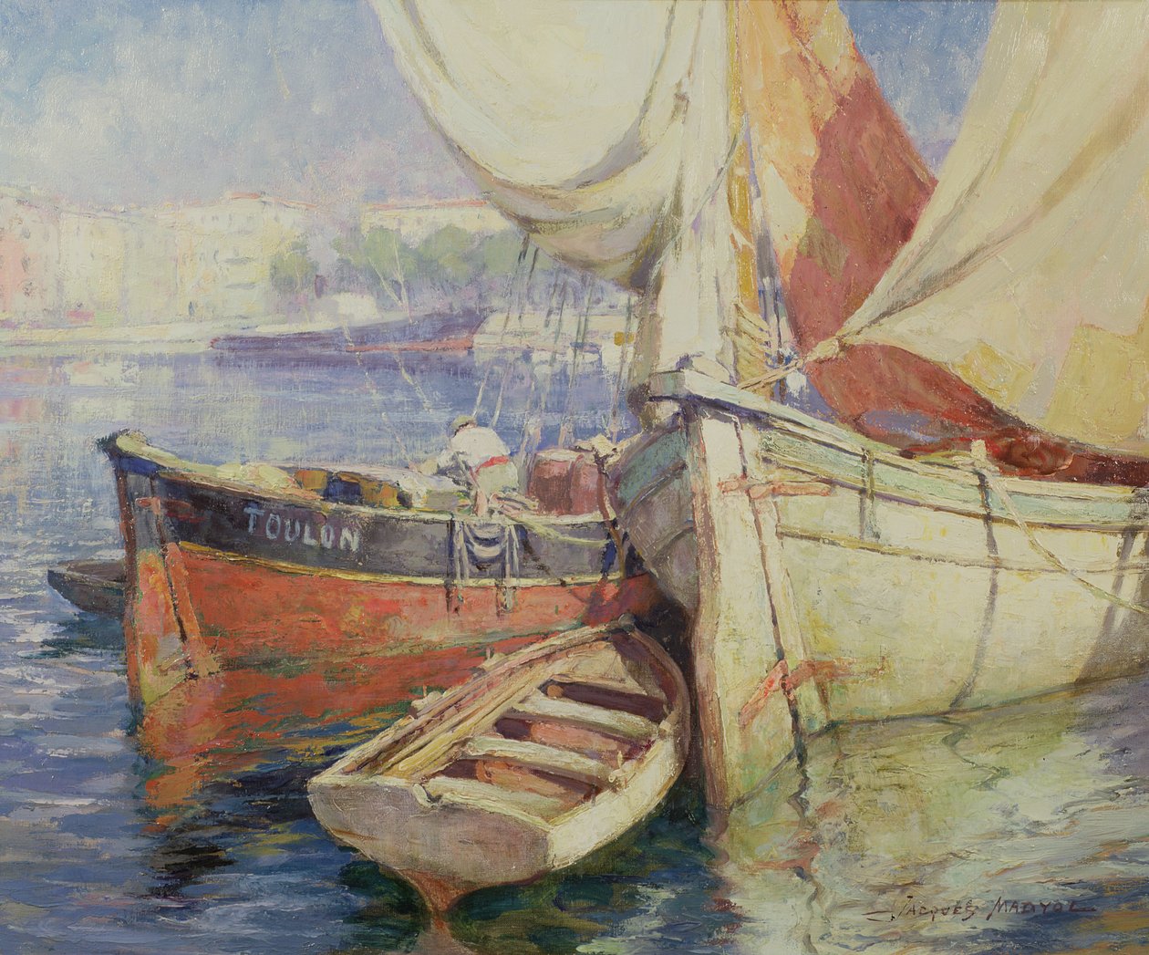 Tartane à Quai, Port de Nice - Jacques Madyol