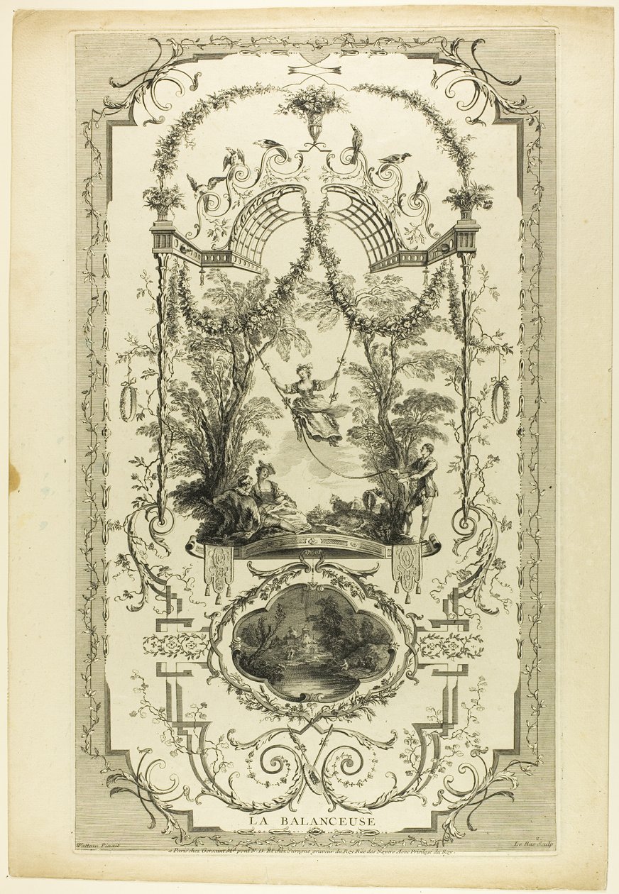 La Balanceuse - Jacques Philippe Le Bas