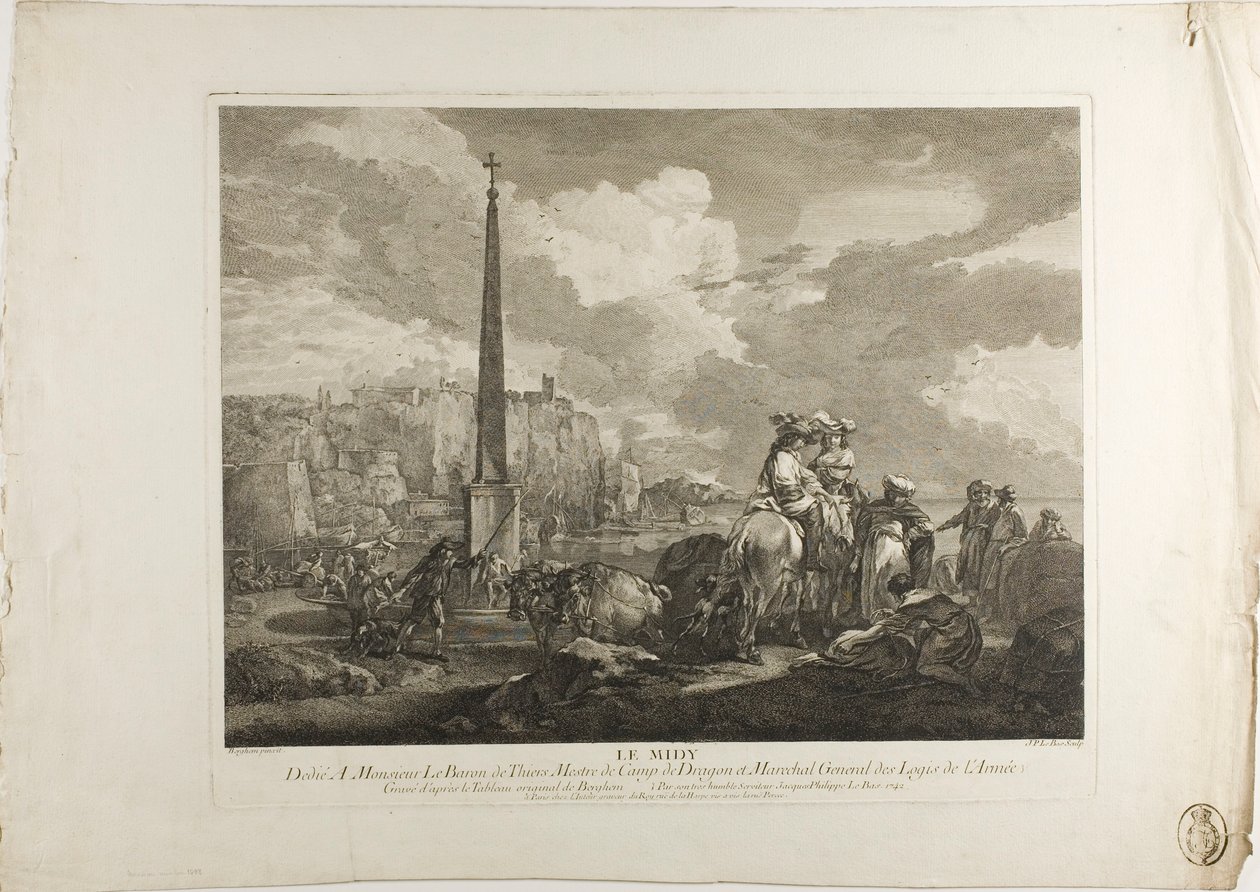 Le Midi - Jacques Philippe Le Bas