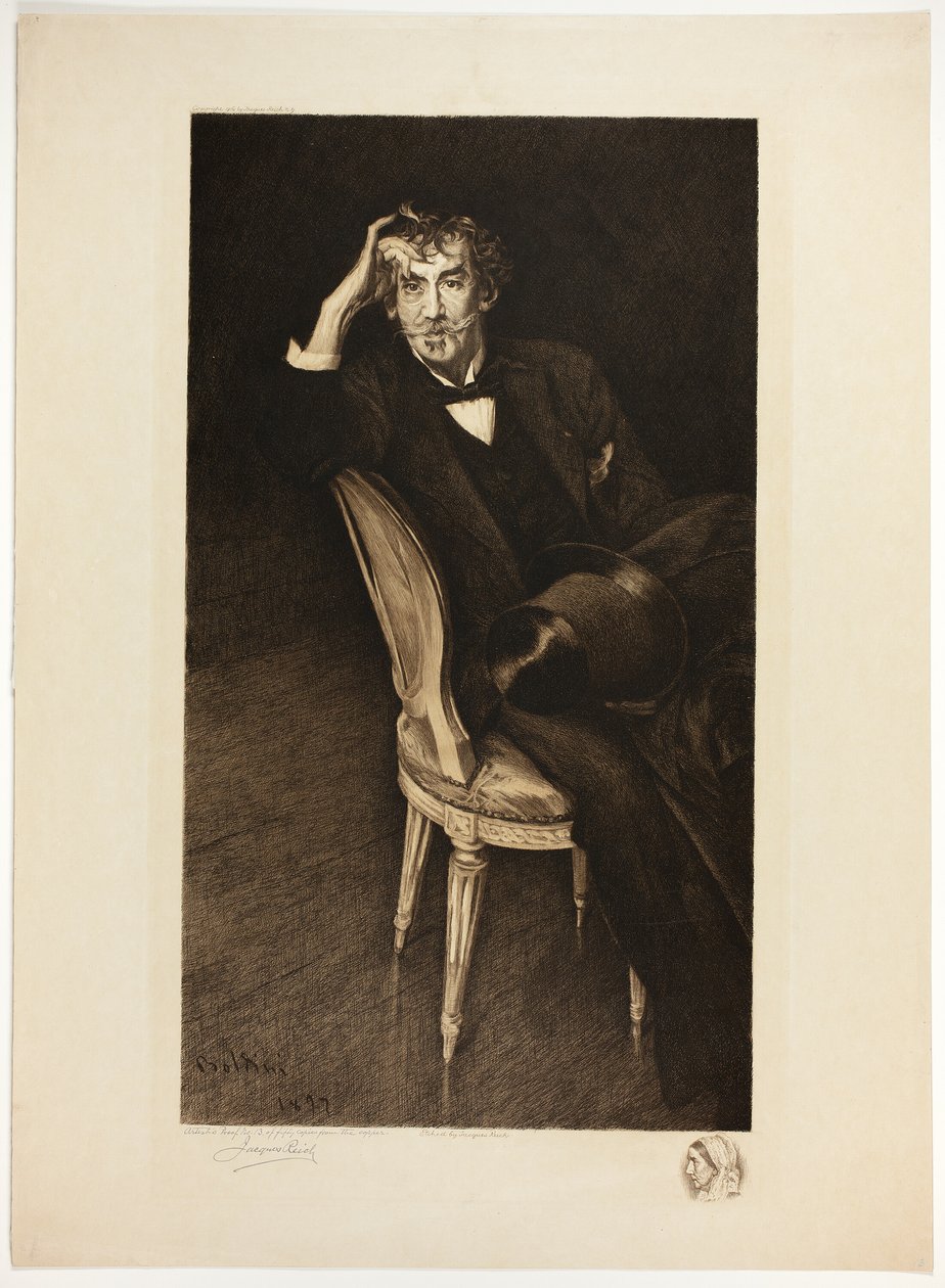 Portrait de Whistler - Jacques Reich
