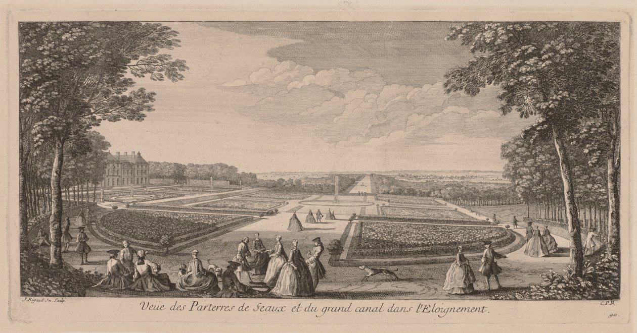Jardins de fleurs de Seaux - Jacques Rigaud