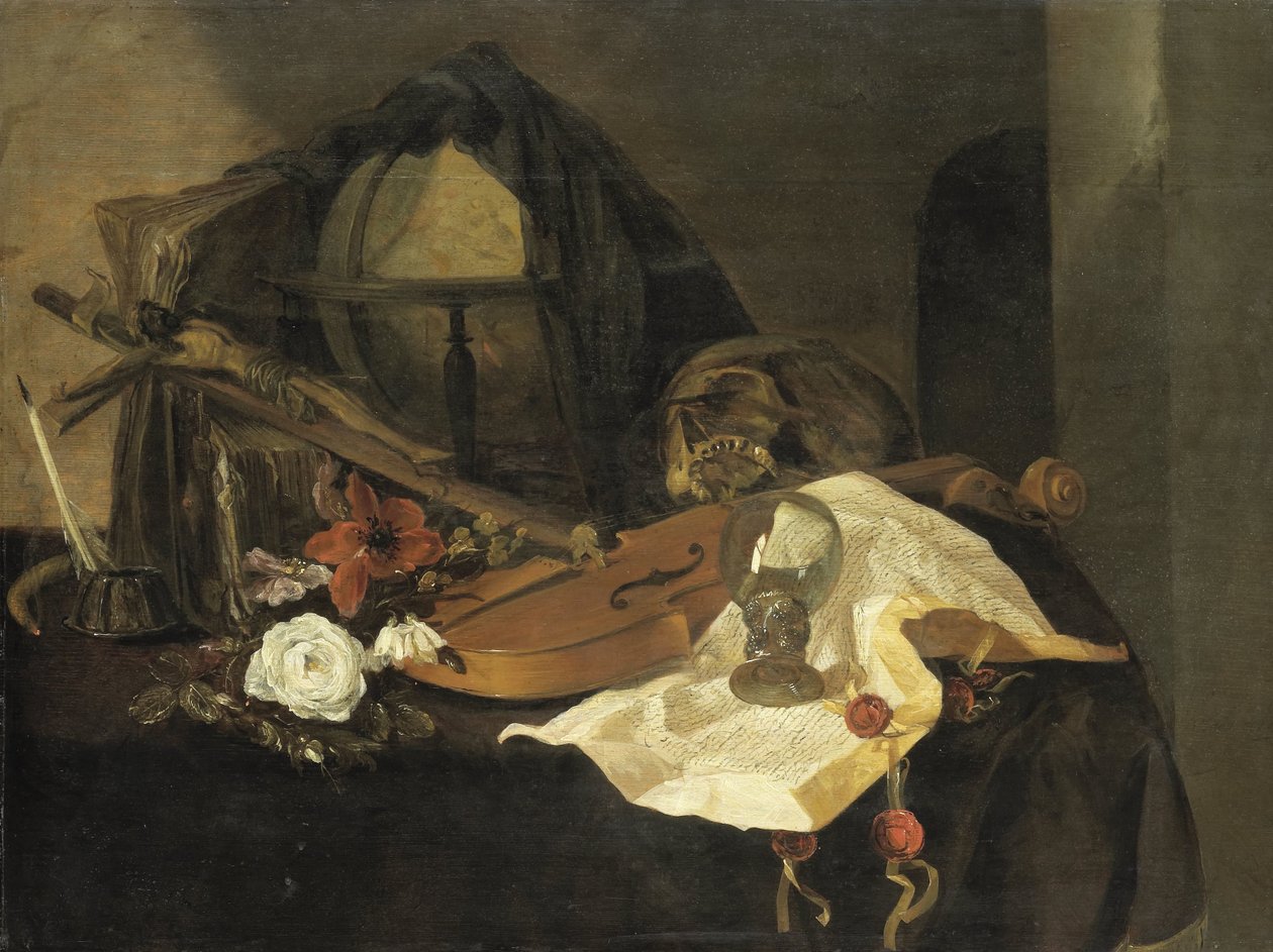 Nature morte de vanité - Jacques de Claeuw