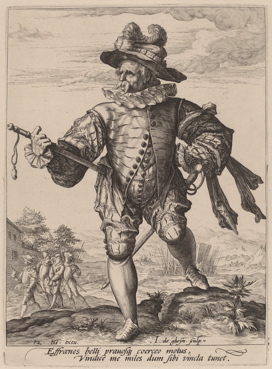 Prévôt - Jacques de Gheyn II after Hendrik Goltzius