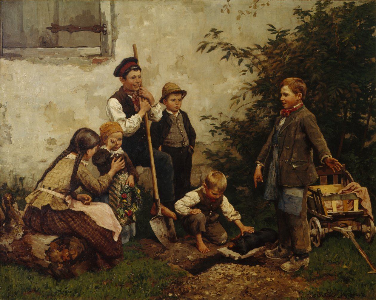 Funérailles du chien - Jahn Ekenaes