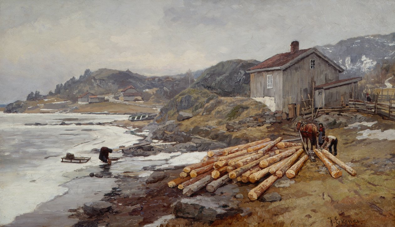 Transport de bois - Jahn Ekenaes