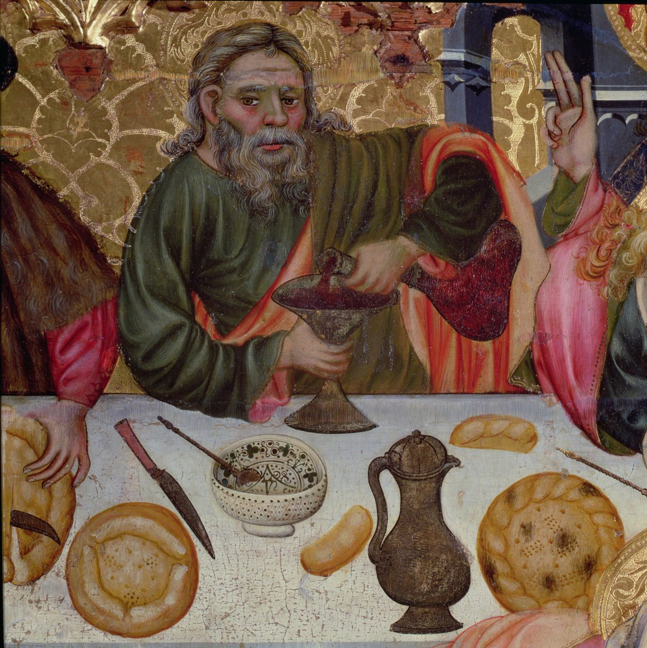 La Cène : Saint Pierre (détail) - Jaime Ferrer