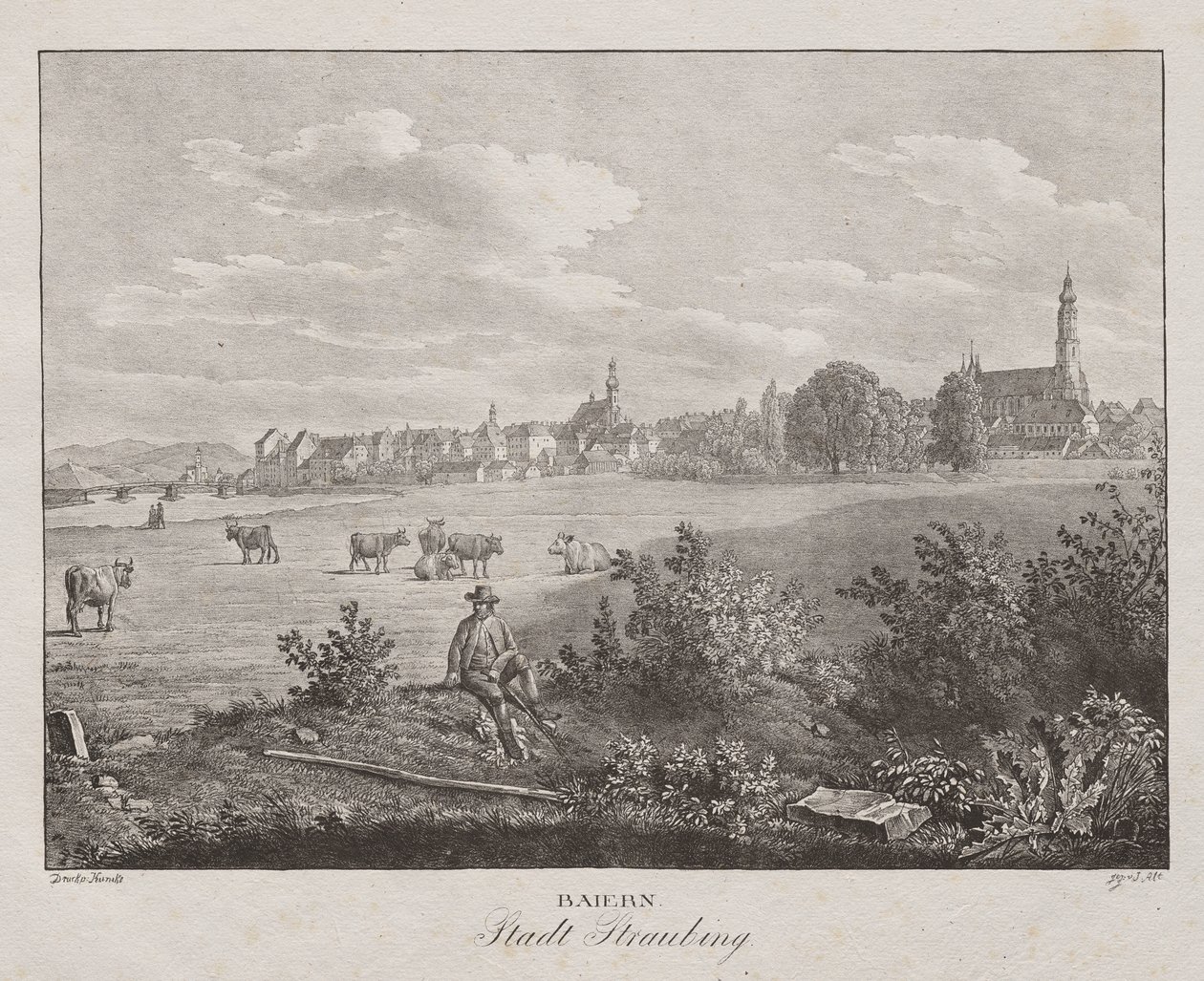 Bavière, ville de Straubing - Jakob Alt