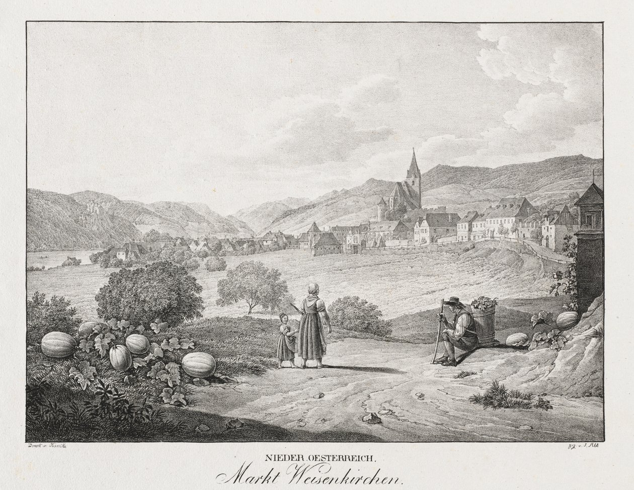 Basse-Autriche, Marché de Weisenkirchen - Jakob Alt