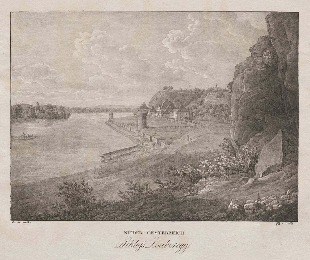 Basse-Autriche, Château de Louberegg - Jakob Alt