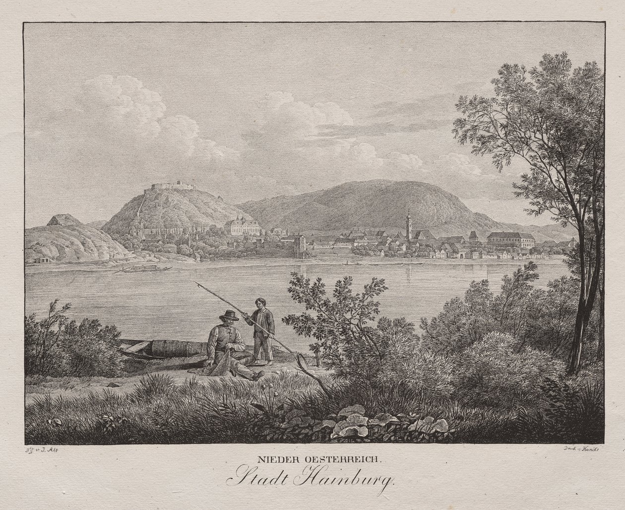 Basse-Autriche, Ville de Hainburg - Jakob Alt