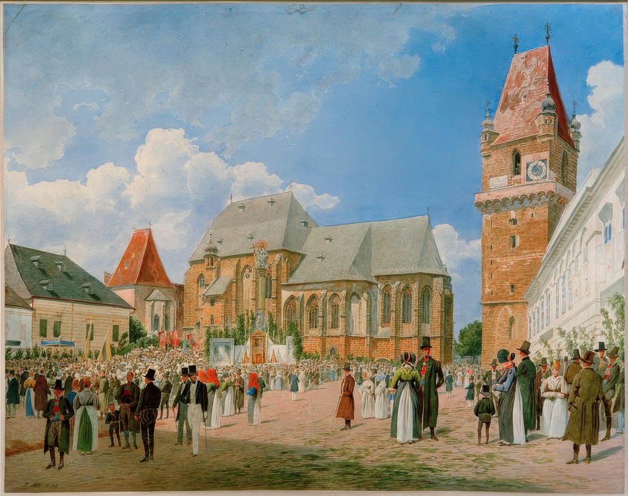 Perchtoldsdorf (District de Mödlich, Basse-Autriche, Autriche) - Jakob Alt