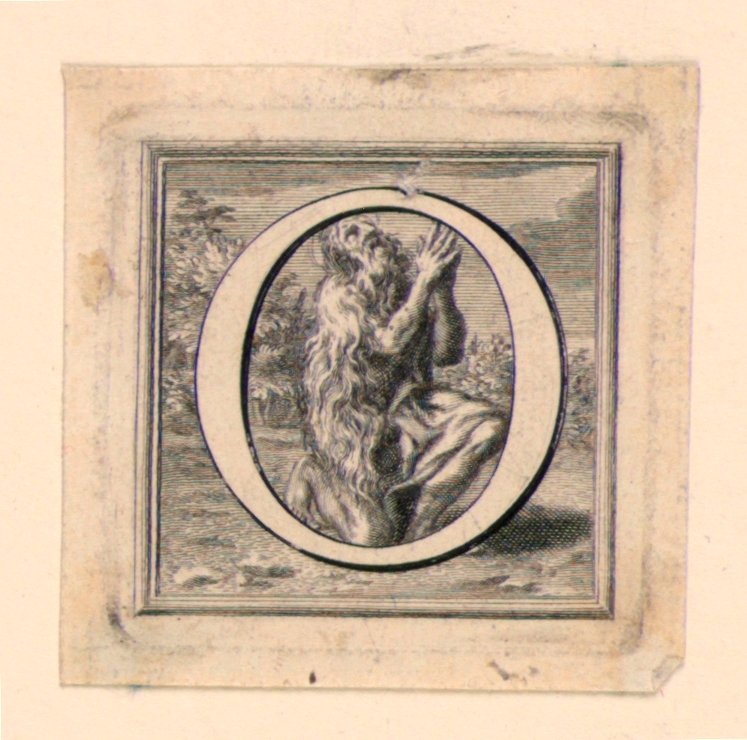 Lettre capitale décorée O - Jakob Frey