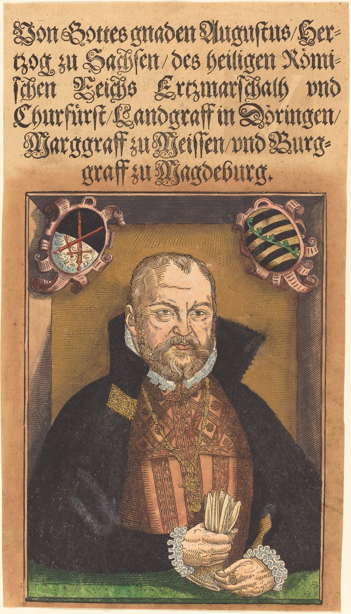 Augustus Hertzog zu Sachsen - Jakob Lucius the Elder