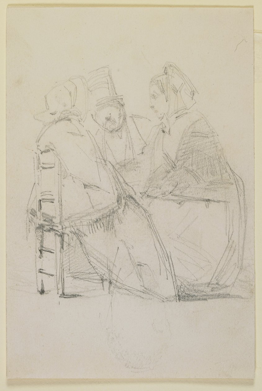 Groupe conversant, 1858 - James Abbott McNeill Whistler