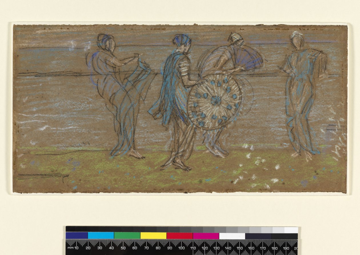 Mer, plage et figures - James Abbott McNeill Whistler