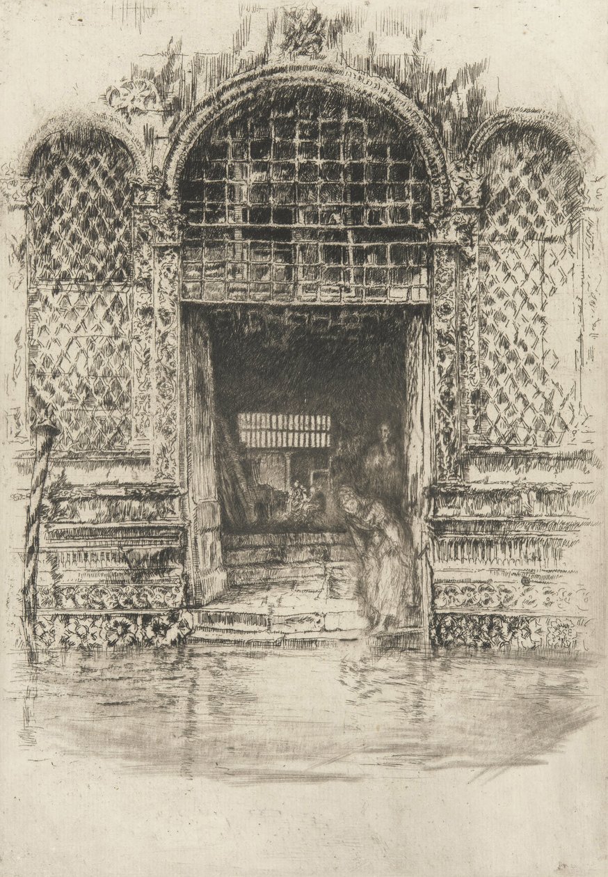Le Portail - James Abbott McNeill Whistler