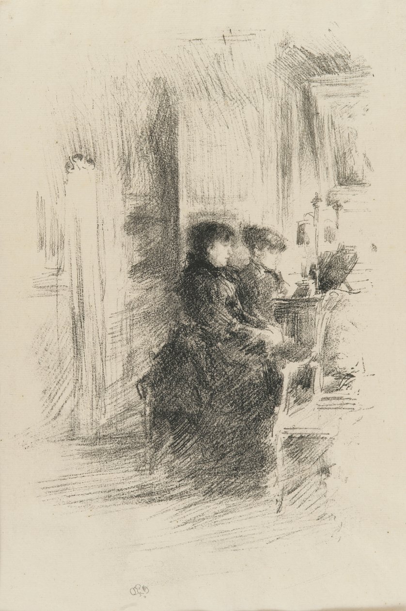 Le Duo - James Abbott McNeill Whistler