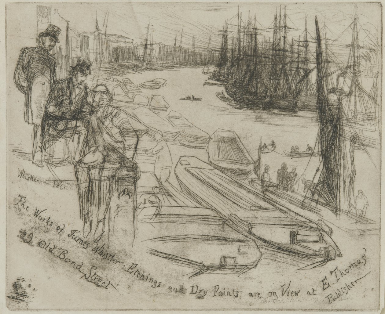 La petite mare, 1861 - James Abbott McNeill Whistler