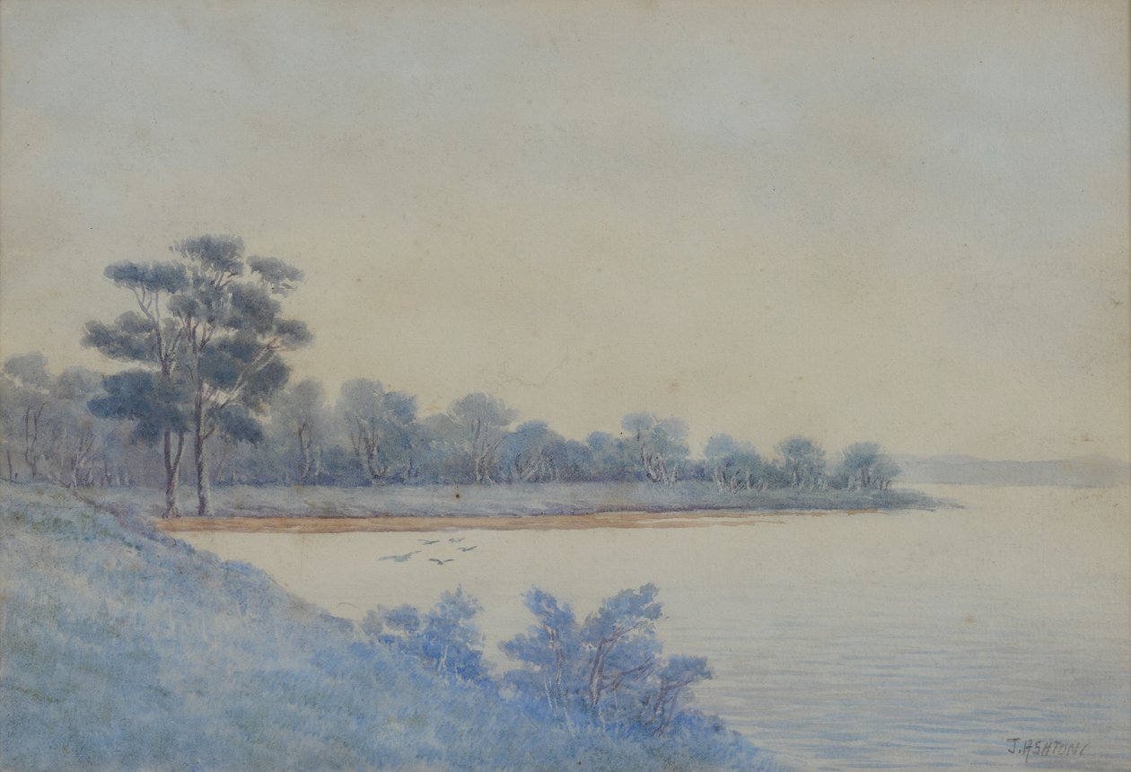 Paysage fluvial - James Ashton