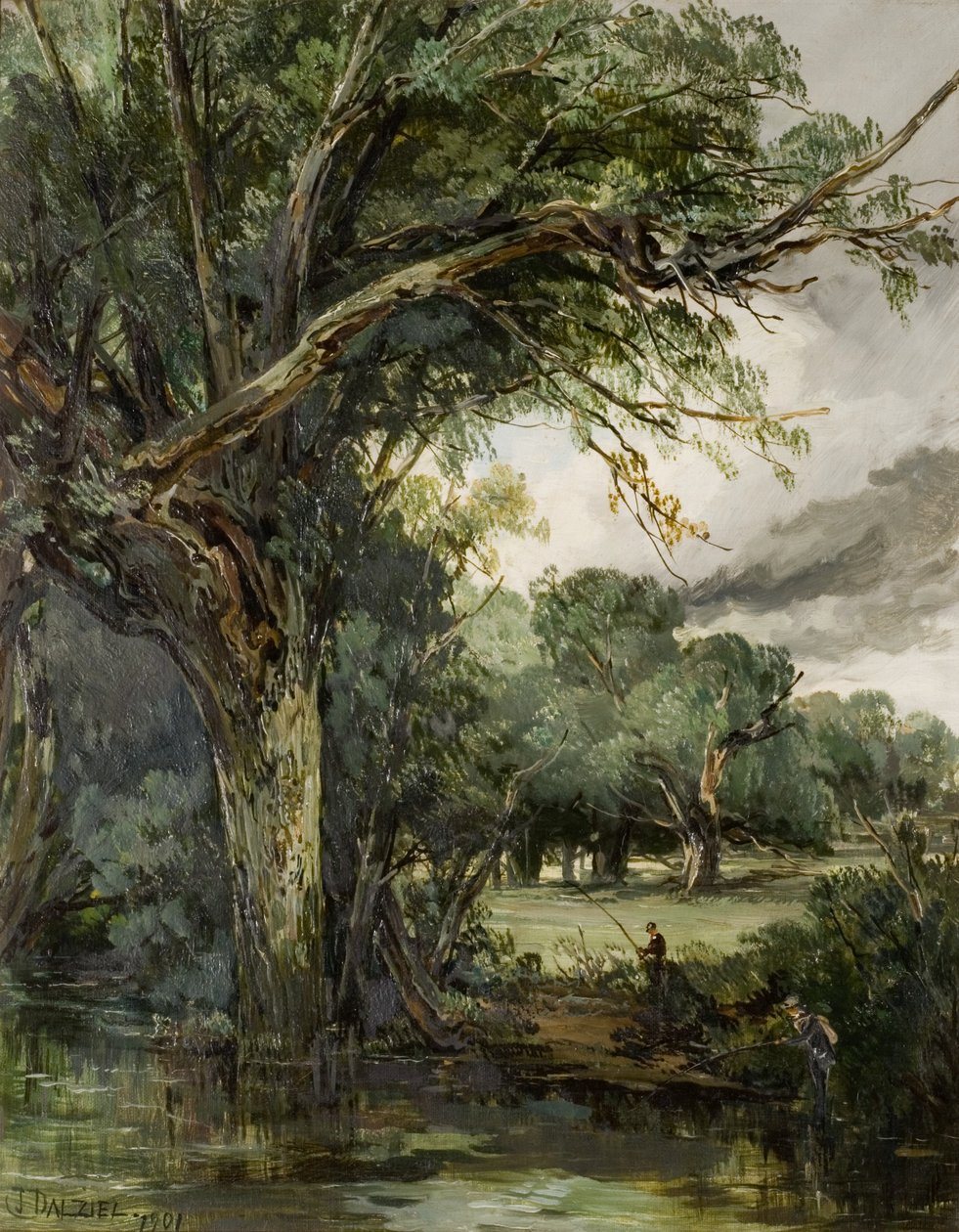 Paysage boisé - James B. Dalziel
