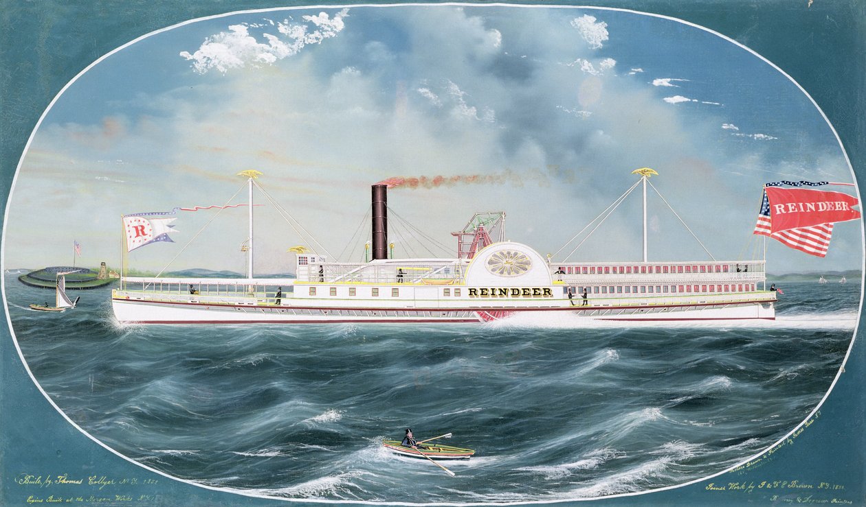Bateau à vapeur 