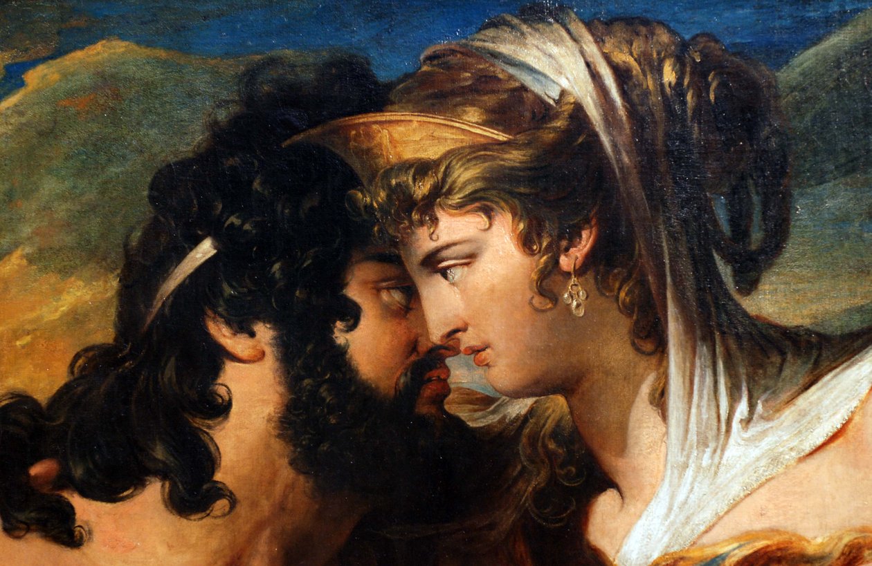 Jupiter et Junon sur le mont Ida (détail) - James Barry