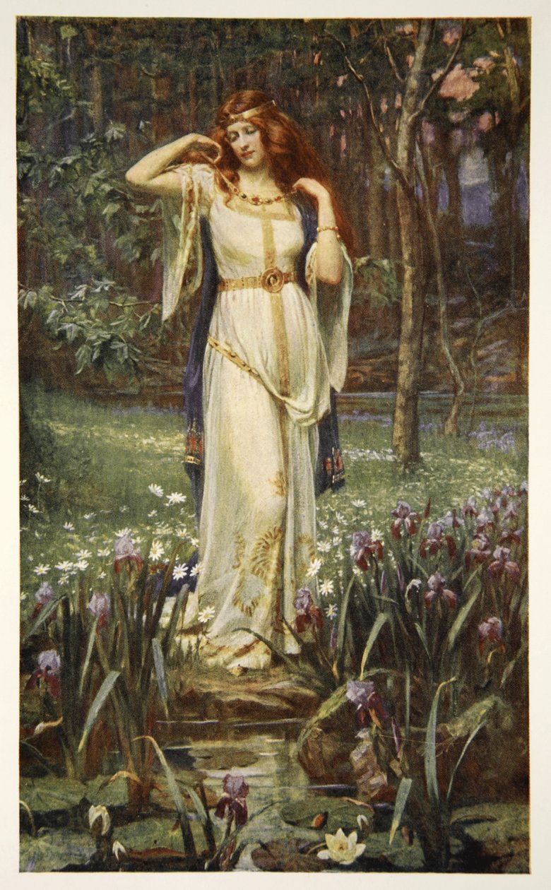 Freyja et le Collier, illustration de 