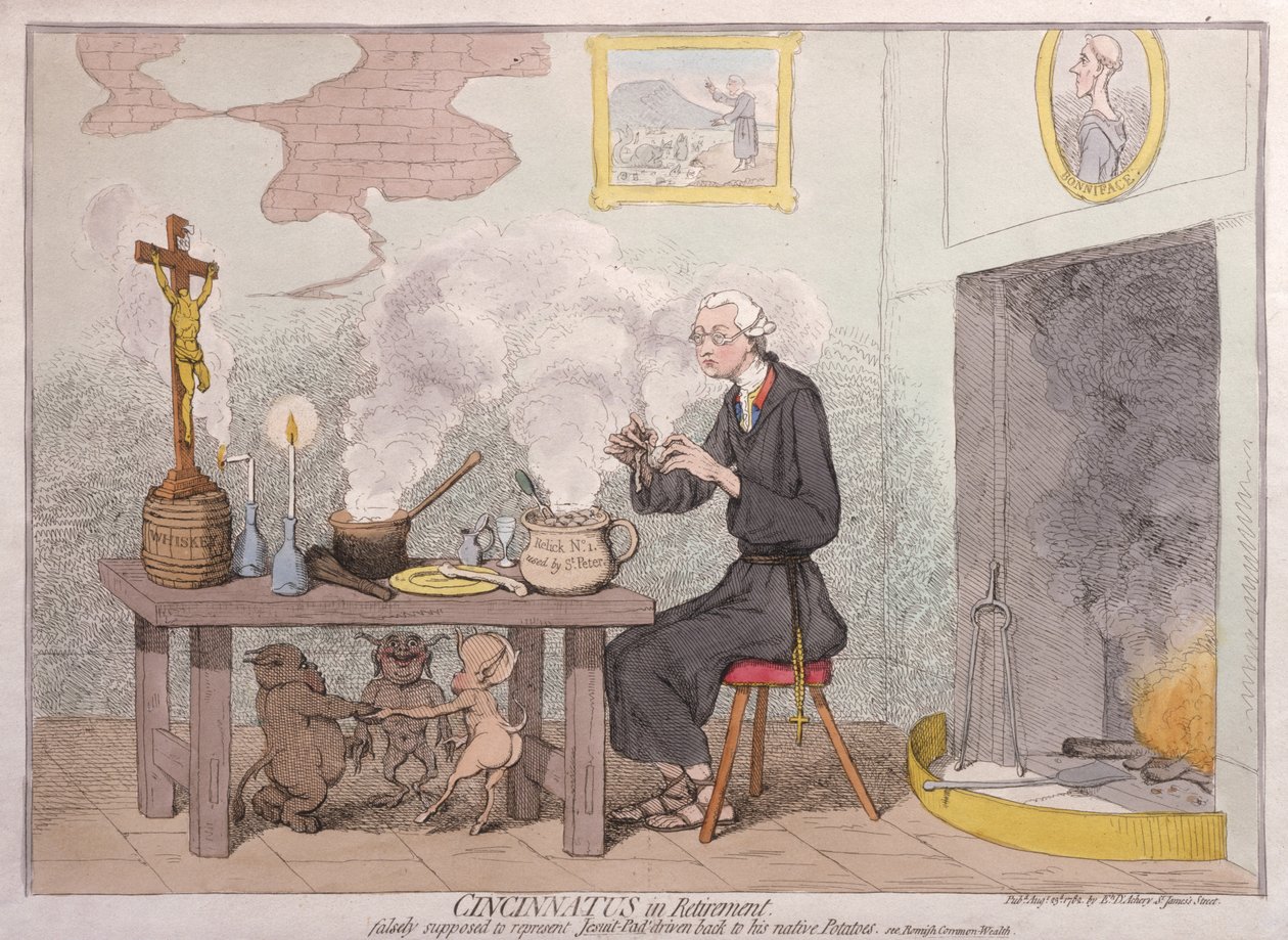 Cincinnatus en Retraite, publié par E. D