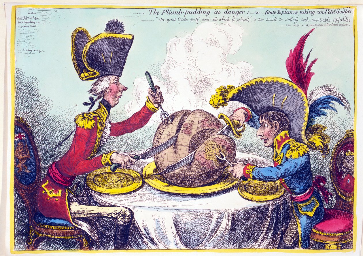 Le pudding aux prunes en danger, ou Les épicuriens d