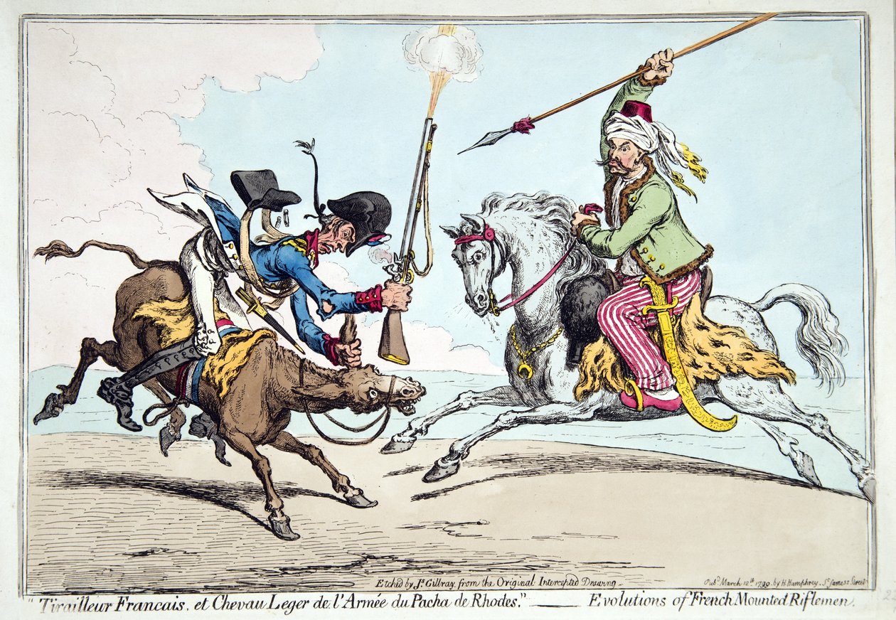 Tirailleur Français et Chevau Léger de l