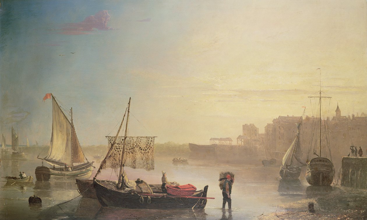 Vue sur la Tamise - James M. Burnet