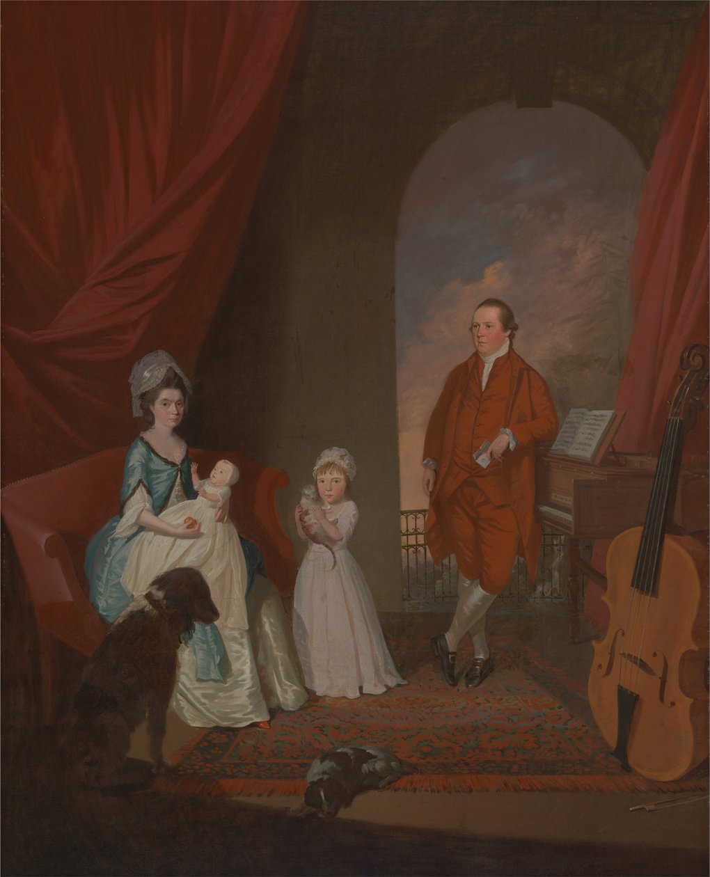 Groupe familial - James Millar