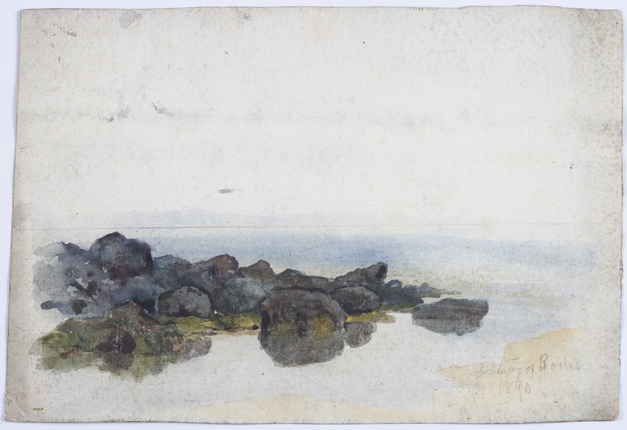 Étude de Rochers - James Miller Brown