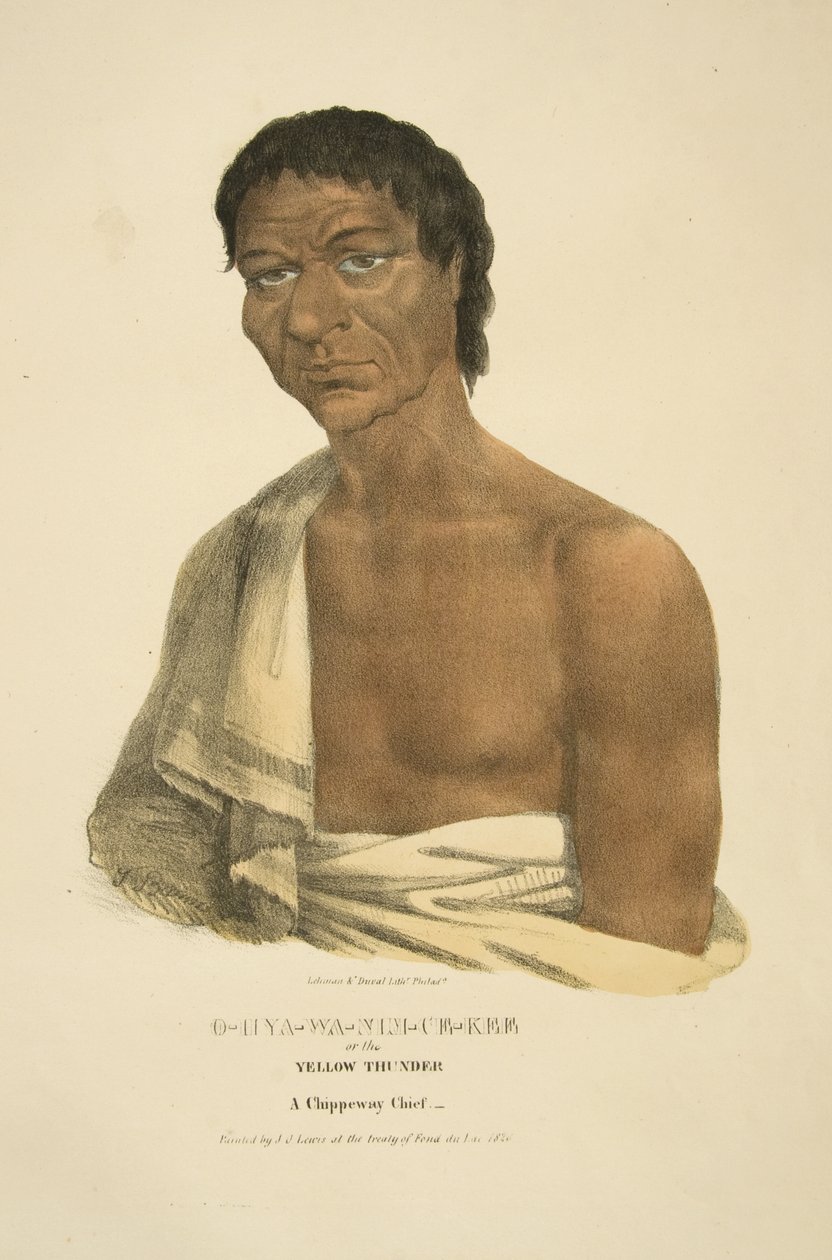O-hya-wa-nim-ce-kee ou le Tonnerre Jaune - James Otto Lewis