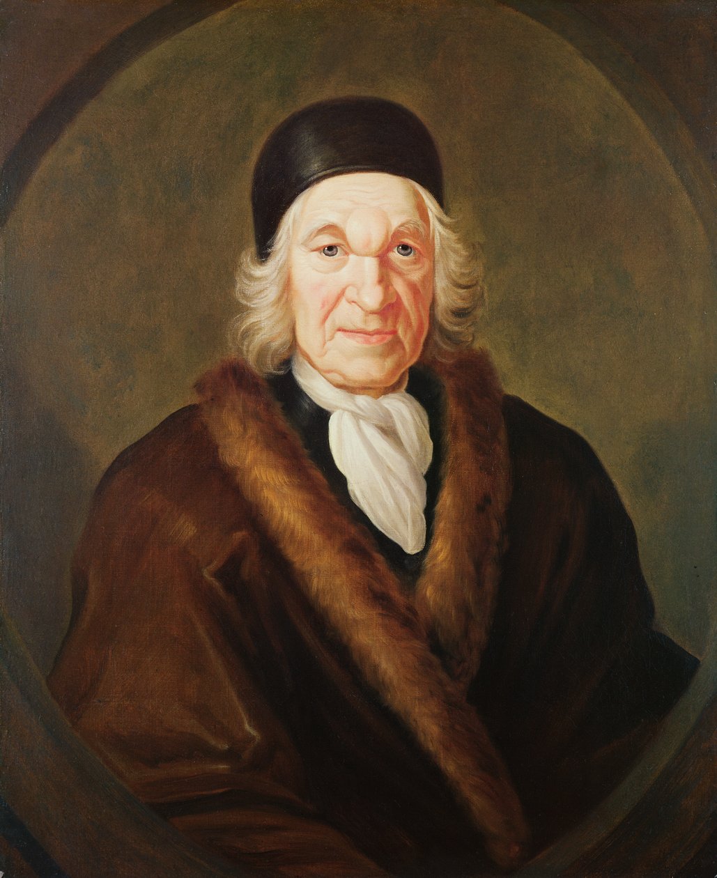 Portrait de Charles de Marquetel de Saint-Évremond (c.1613-1703) c.1701 - James Parmentier