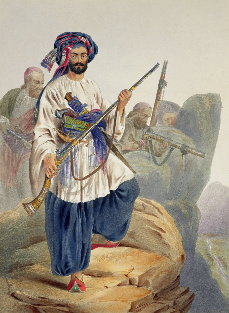 Soldats à pied Ko-i-Staun en costume d