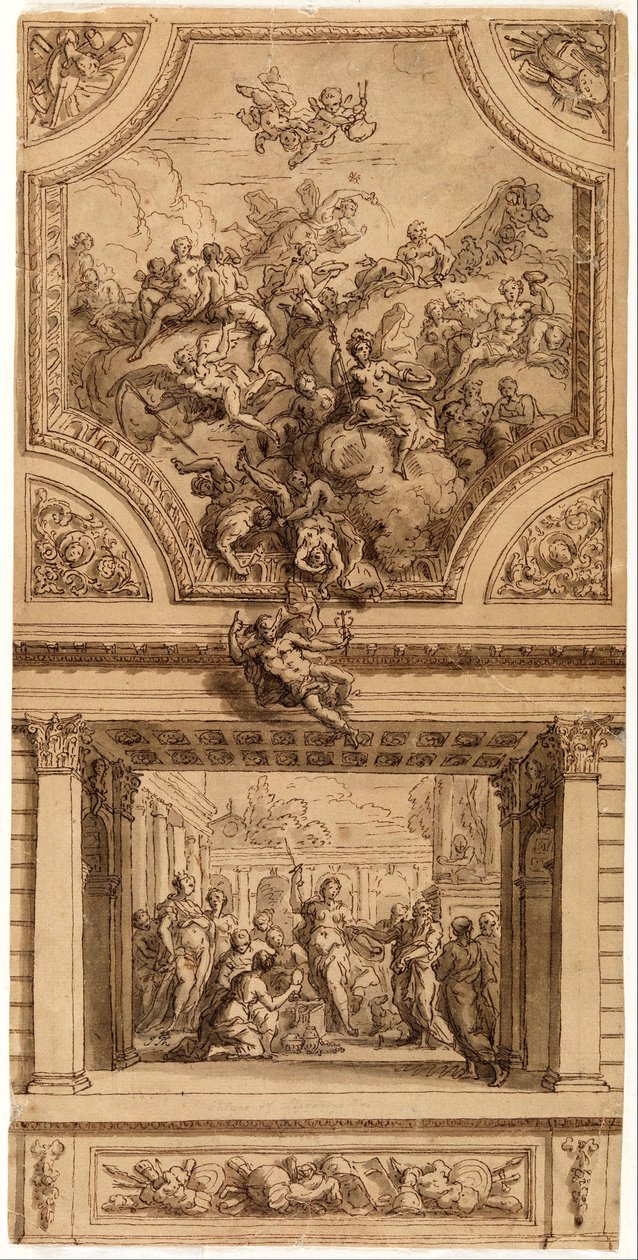 Étude pour la décoration de l