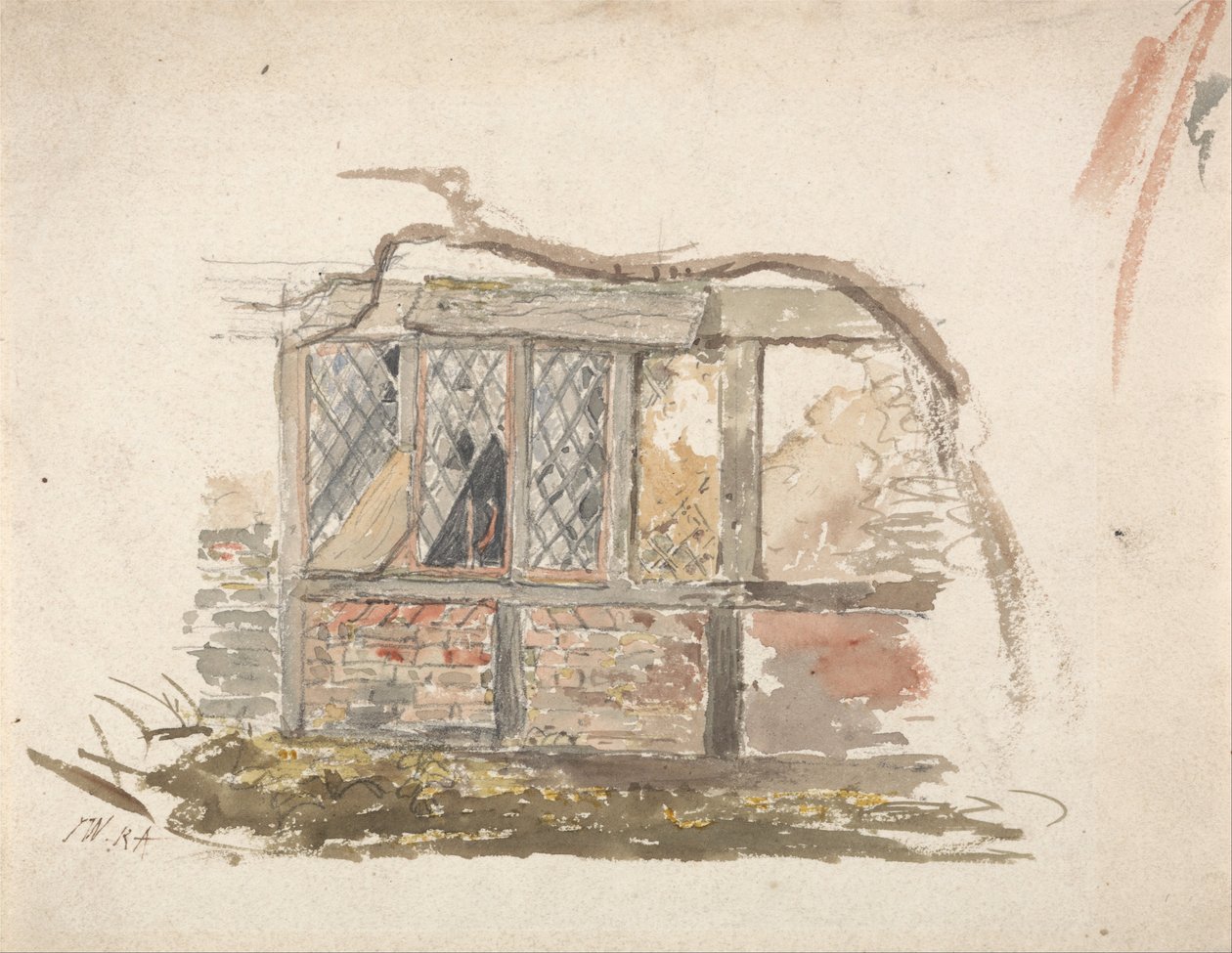 Un Mur et une Fenêtre de Cottage - James Ward
