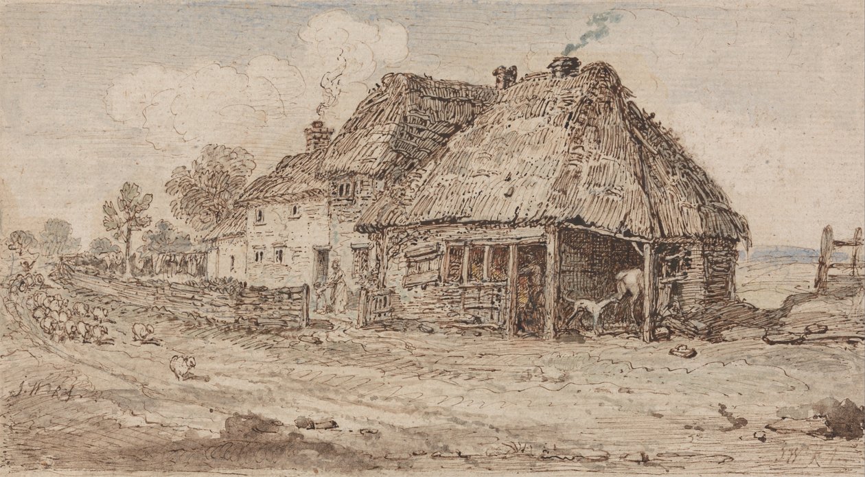 Cottage et bâtiments de ferme - James Ward