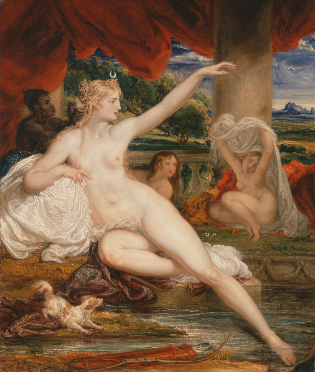 Diane au bain - James Ward