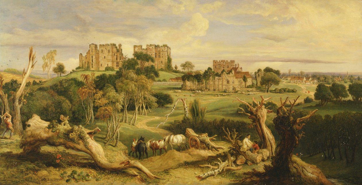 Château de Kenilworth, Warwickshire - James Ward