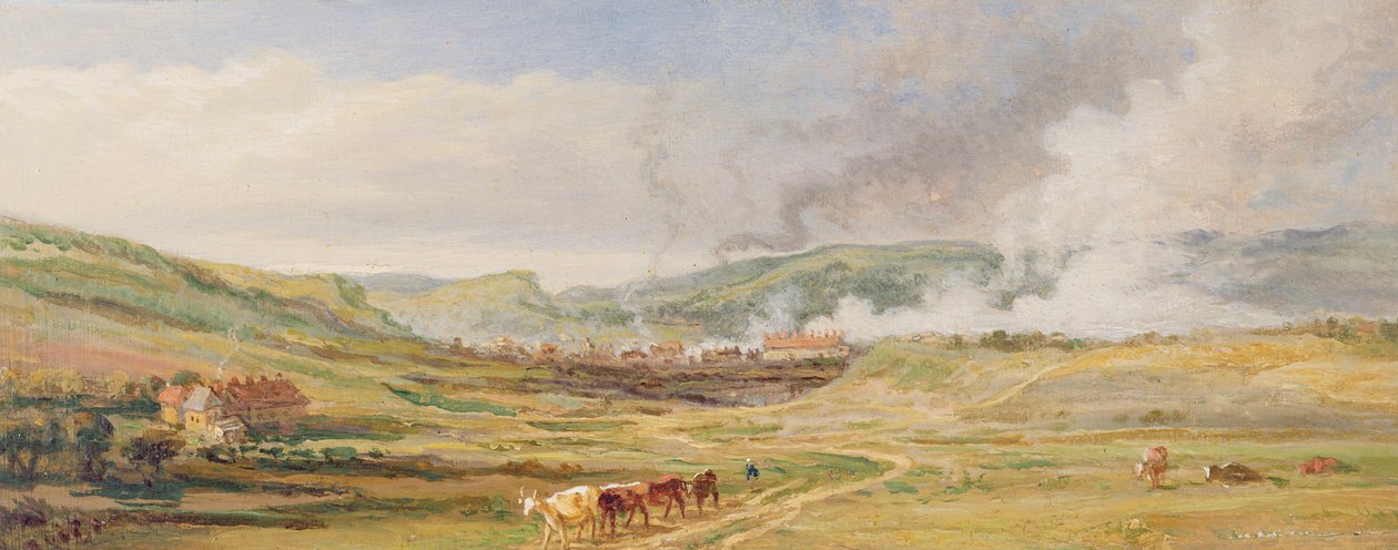 Paysage près de Swansea, Galles du Sud - James Ward