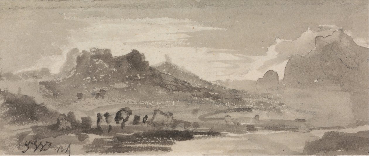 Paysage montagneux - James Ward